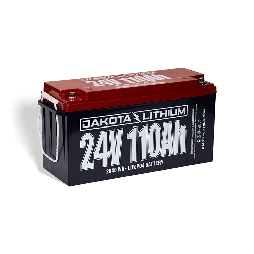 Dakota 24V 110Ah Deep Cycle LiFePO4 Battery