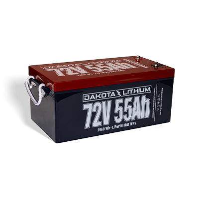 Dakota 72V 55Ah Deep Cycle LiFePO4 Battery